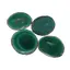 Felie agat verde rotunda 60-70mm