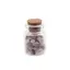 Sticla cu cristale naturale Ametist Chevron chips 3-10mm, 3cm