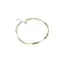 Bratara Opal galben si Crisopraz discuri fatetate cu Argint 925, 2-4mm
