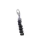 Pandantiv cristale naturale Safir discuri fatetate cu argint 925