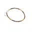 Bratara Turmalina maro (dravit) sfere fatetate cu Argint 925, 4mm