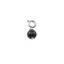 Breloc cu piatra semipretioasa Obsidian, 8mm