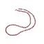 Colier cristale naturale Granat banuti 4mm si discuri fatetate 3mm