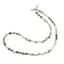 Colier cristale naturale Jad neuniform, 6-8mm
