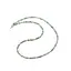 Colier Turcoaz natural discuri fatetate 4mm si sfere 2mm