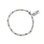 Bratara din cristale naturale Piatra lunii si Peridot sfere, 4-5mm