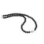 Colier Onix sfere si Perla de cultura freeform cu bumbi argintii, 8-18mm