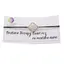 Bratara Therapy Cuart roz trifoi cu montura aurie