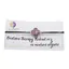 Bratara Therapy Rodonit roz trifoi cu montura argintie
