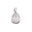 Pandantiv Ametist lavanda oval cu montura argintie, 20mm