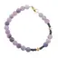 Bratara Lepidolit, Charoit, Turmalina neagra si Hematit auriu, 3-6mm