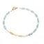 Bratara Opal de foc neregulat, Apatit discuri fatetate 4mm si Cuart sfere fatetate 3mm