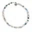Bratara cristale naturale Mix banuti 5mm si discuri fatetate 4mm