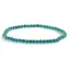 Bratara din Crisocola 4-4,5mm, pe elastic, 19cm, sfere mate