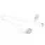 Lantisor de argint 925 reglabil cu pandantiv Cuart fumuriu