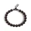 Pandantiv rotund Granat sfere, 4mm