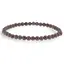 Bratara din Granat 4-4,5mm, pe elastic, 19cm, sfere