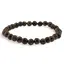 Bratara din Ochi de Tigru 6mm, pe elastic, 19cm, sfere