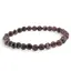 Bratara din Rodonit 6mm, pe elastic, 19cm, sfere