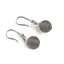 Cercei cu agatatoare Labradorit A+ sfere cu Argint 925, 8mm