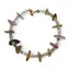 Bratara Cuart fumuriu si Turmalina multicolora, 4-12mm
