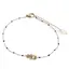 Bratara din inox placat cu aur galben 18k, model Hamsa