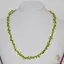 Colier peridot picaturi 6-7mm