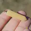 Pandantiv jad galben cu varf 32mm