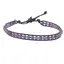 Bratara wrap Ametist sfere, 4mm