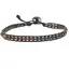 Bratara wrap Ochi de tigru sfere, 4mm