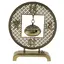 Vas pentru ardere tamaie, ierburi parfumate si betisoare parfumate moneda chinezeasca, alama - 14cm