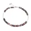 Bratara Turmalina multicolora discuri cu Argint 925, 5mm