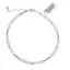 Bratara Turmalina roz si Acvamarin cu Argint 925, 2-4mm