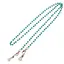 Colier / Snur pentru ochelari albastru sfere fatetate, 58cm