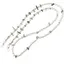 Colier / Snur pentru ochelari Perle si Aventurin chips, 70cm