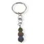 Breloc Cuart Titan Aura trei sfere, 8-10mm