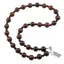 Colier Obsidian mahon sfere, 4-10mm