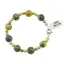 Bratara Jad olive sfere, 4-10mm