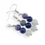 Set cercei cu agatatoare si pandantiv Sagetator cristale 8mm