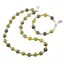 Set colier si bratara Jad olive sfere, 4-10mm