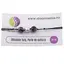 Bratara cu snur Obsidian fulg de nea si Perla de cultura, 8-9mm