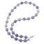 Colier Angelit violet sfere, 4-10mm