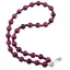 Colier Ochi de tigru roz sfere, 4-10mm