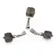 Pandantiv Labradorit cub fatetat, 6-8mm