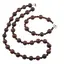 Set colier si bratara Obsidian mahon sfere, 4-10mm