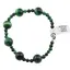 Bratara Ochi de tigru verde sfere, 4-10mm