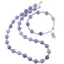 Set colier si bratara Angelit violet sfere, 4-10mm