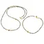 Set Colier si Bratara Serafinit si Hematit auriu, 2-6mm