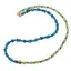 Colier Apatit patratele si Peridot discuri, 4mm