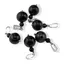 Pandantiv Agat negru, sfere 10mm si 4mm